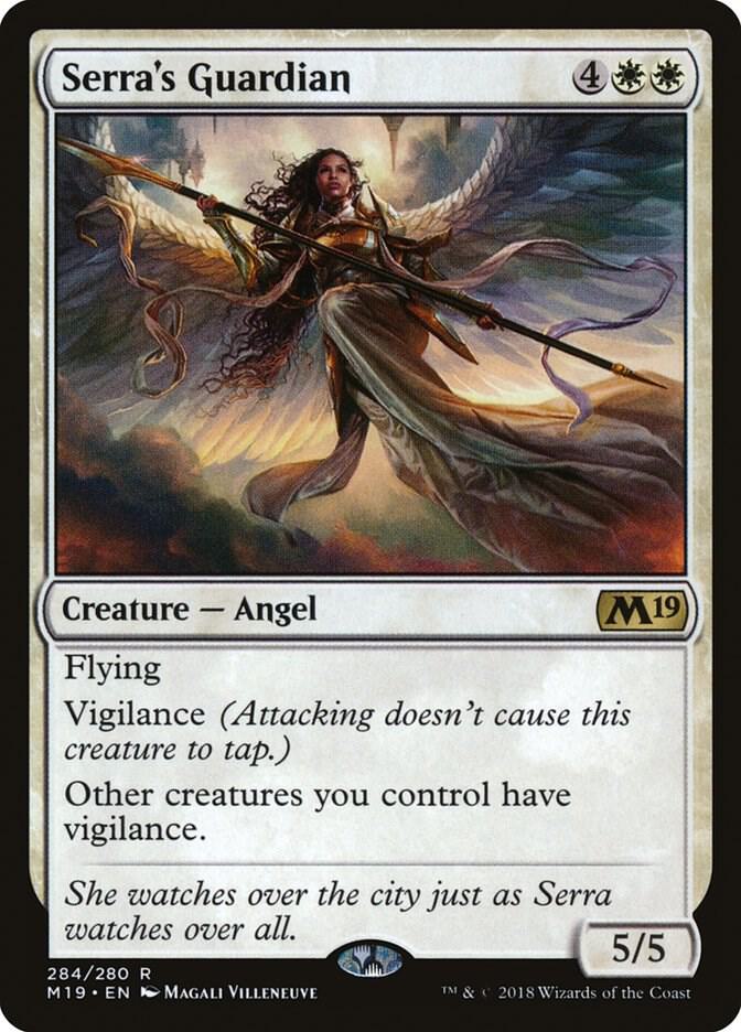 Serra's Guardian (284) [Core Set 2019]