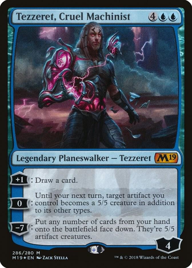 Tezzeret, Cruel Machinist (286) [Core Set 2019]