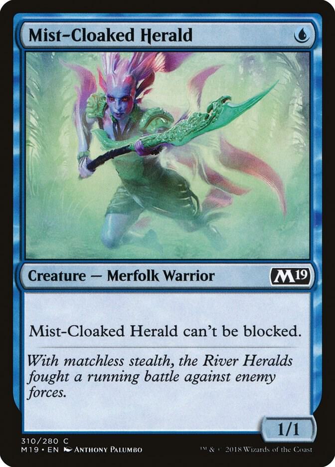 Mist-Cloaked Herald (310) [Core Set 2019]