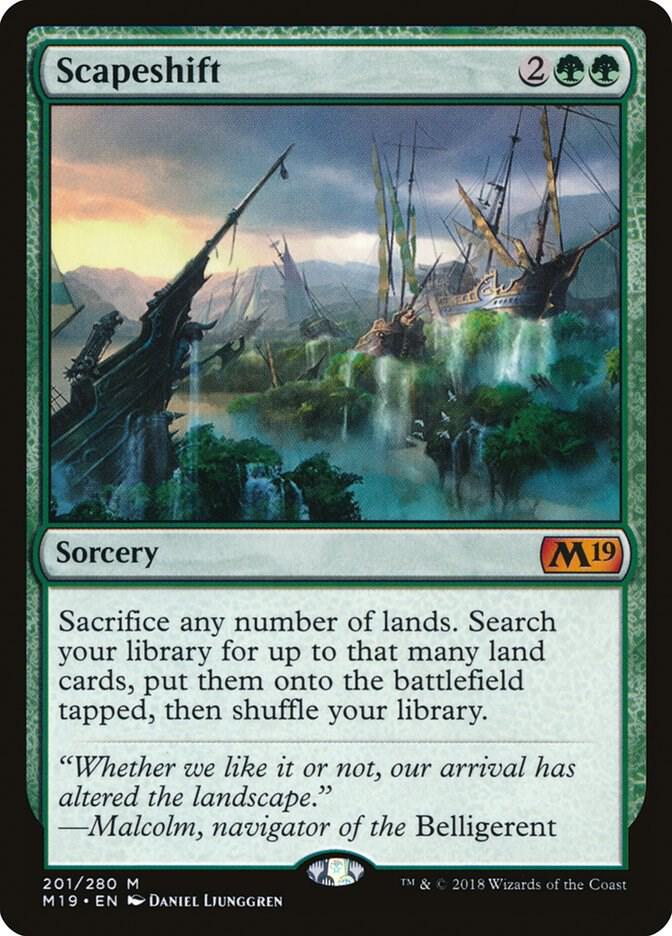 Scapeshift (201) [Core Set 2019]