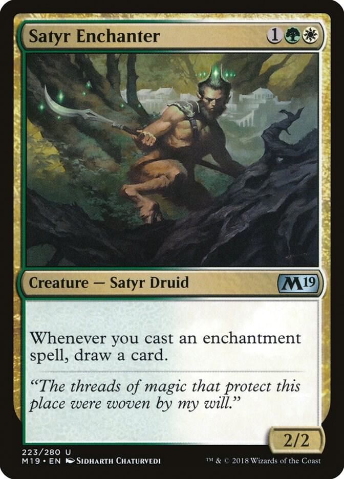 Satyr Enchanter (223) [Core Set 2019]