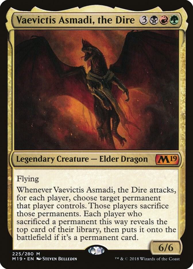 Vaevictis Asmadi, the Dire (225) [Core Set 2019]