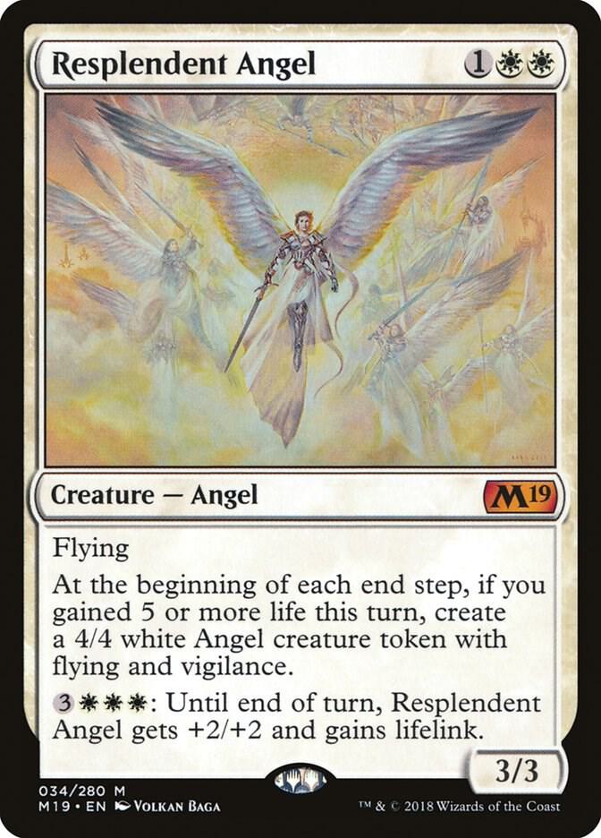 Resplendent Angel (34) [Core Set 2019]