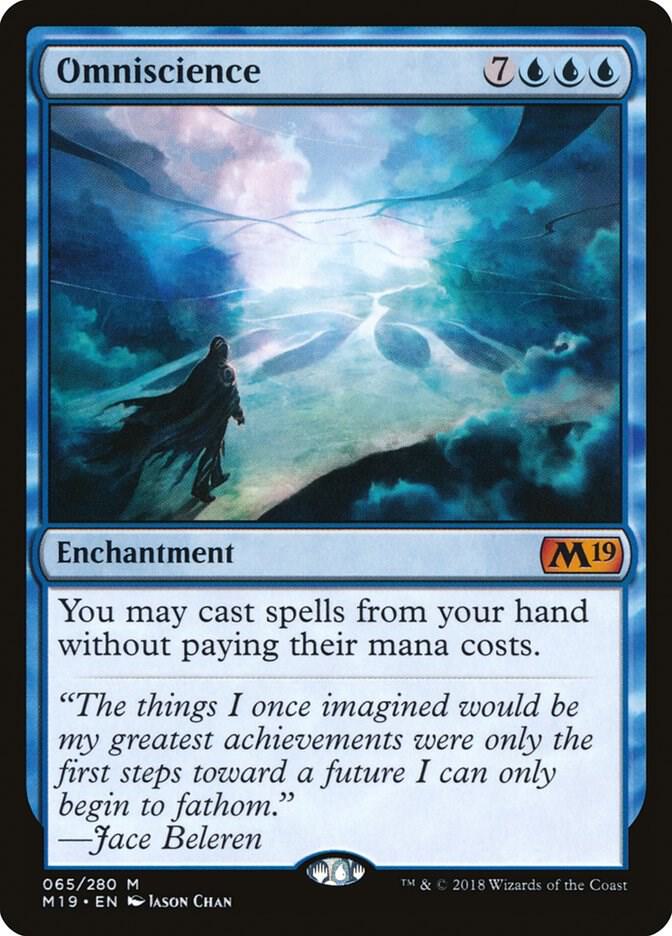 Omniscience (65) [Core Set 2019]