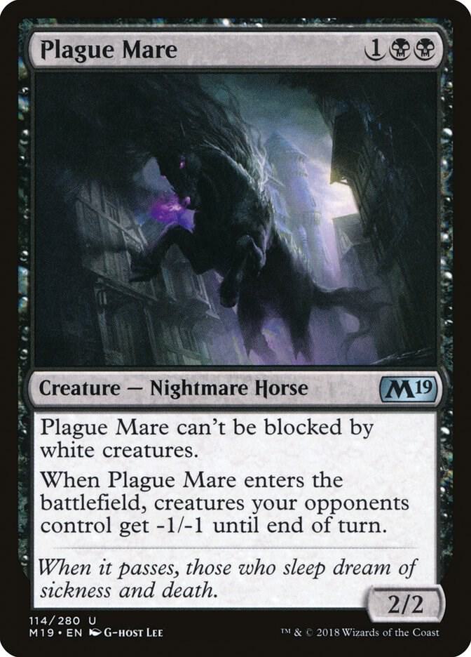 Plague Mare (114) [Core Set 2019]