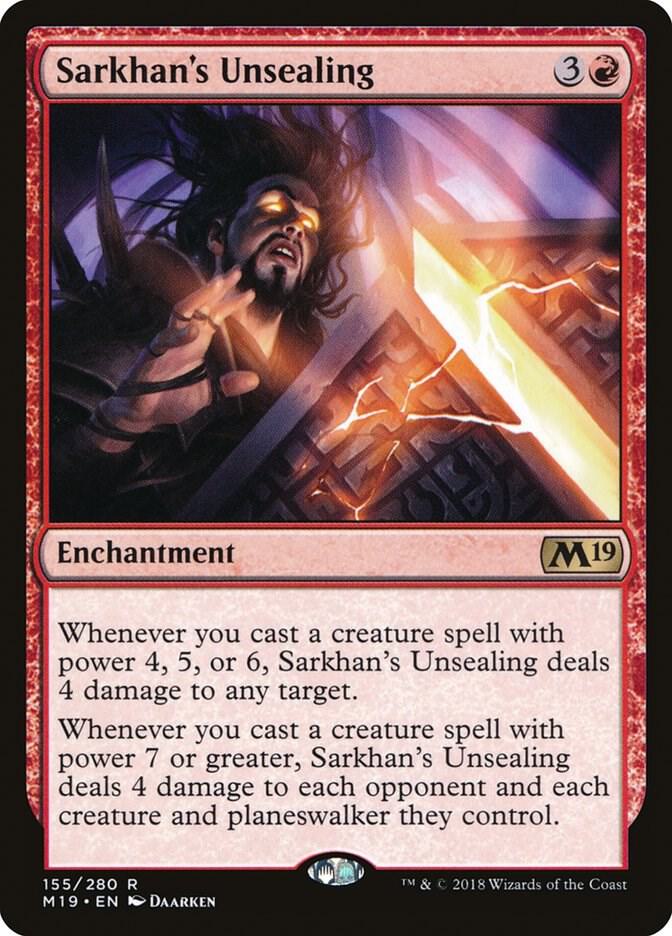 Sarkhan's Unsealing (155) [Core Set 2019]