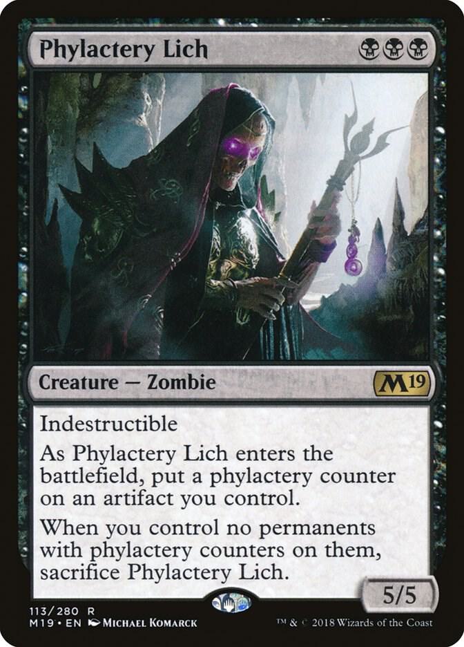 Phylactery Lich (113) [Core Set 2019]