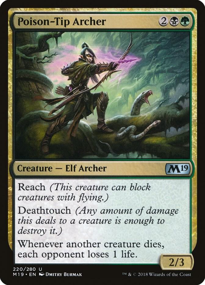 Poison-Tip Archer (220) [Core Set 2019]