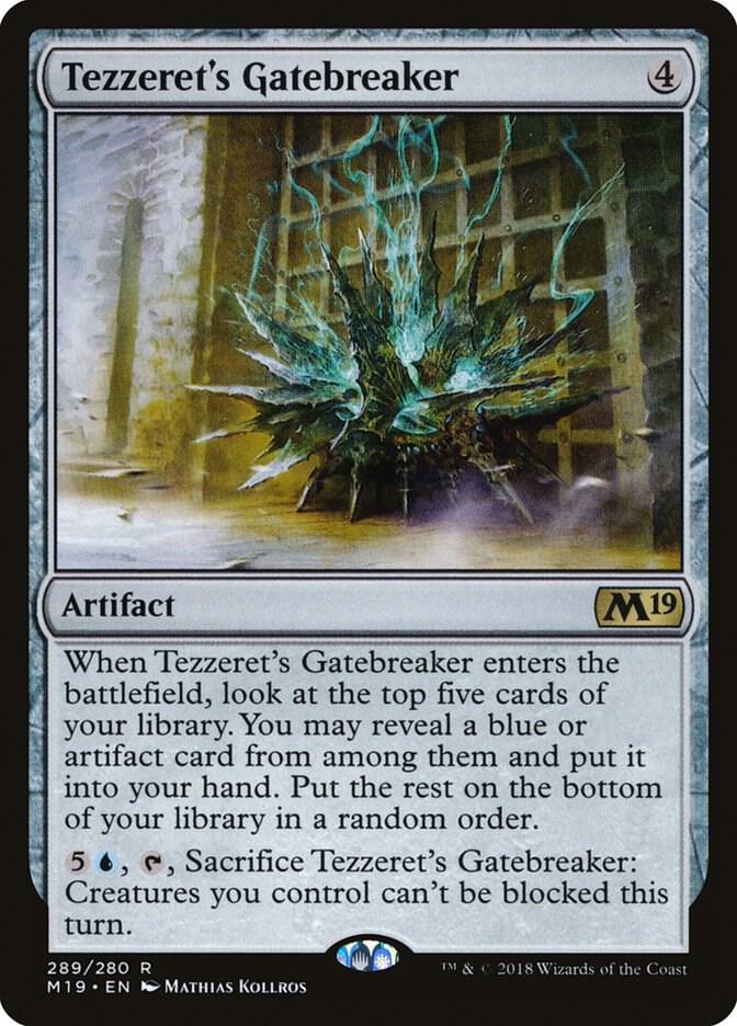 Tezzeret's Gatebreaker (289) [Core Set 2019]