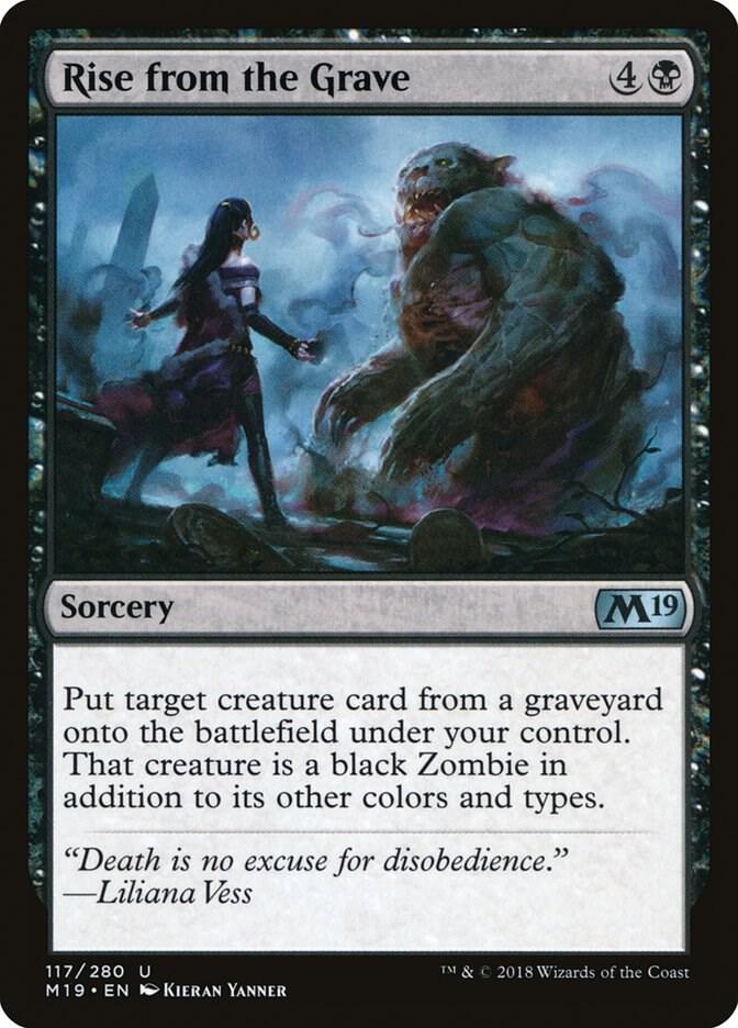 Rise from the Grave (117) [Core Set 2019]