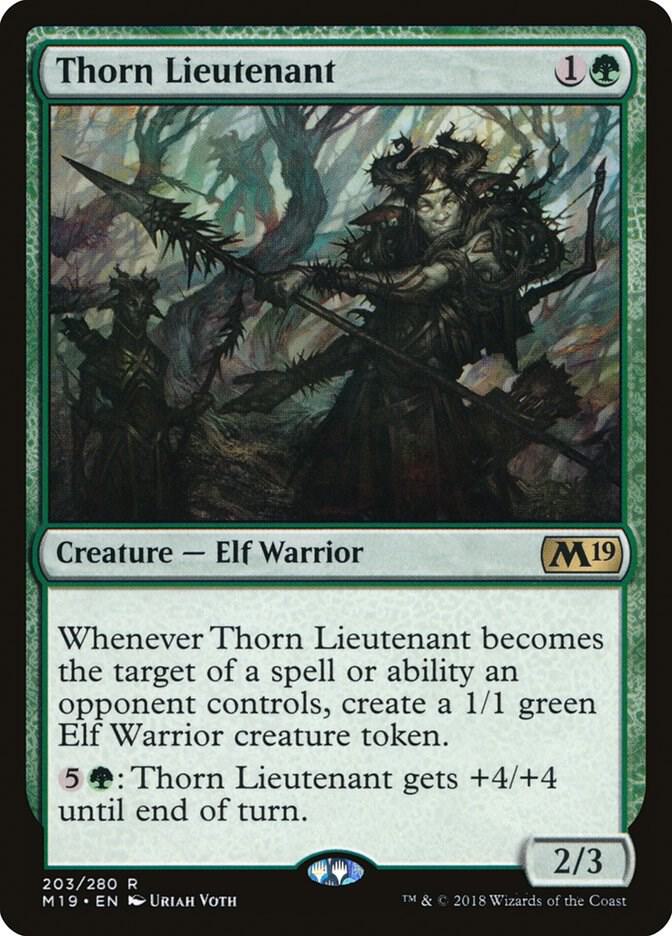 Thorn Lieutenant (203) [Core Set 2019]