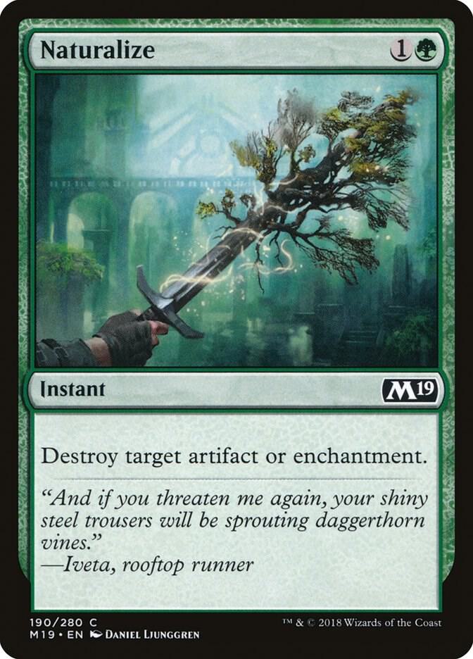 Naturalize (190) [Core Set 2019]