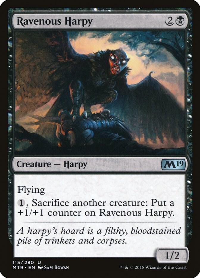 Ravenous Harpy (115) [Core Set 2019]