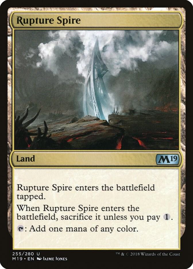 Rupture Spire (255) [Core Set 2019]