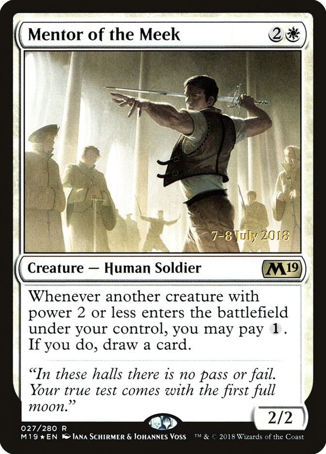 Mentor of the Meek (27) [Prerelease Cards]