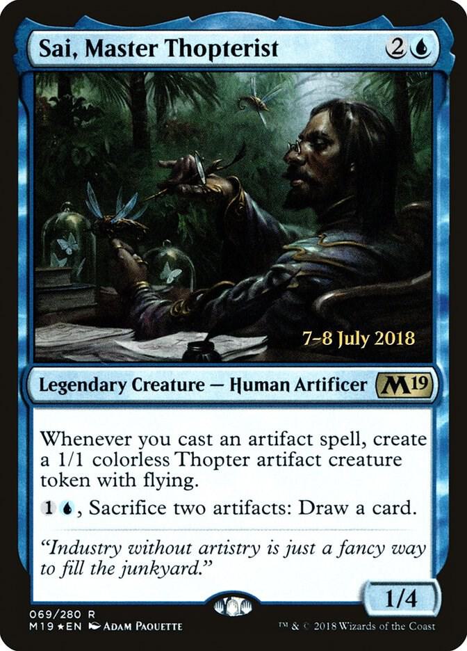 Sai, Master Thopterist (69) [Prerelease Cards]