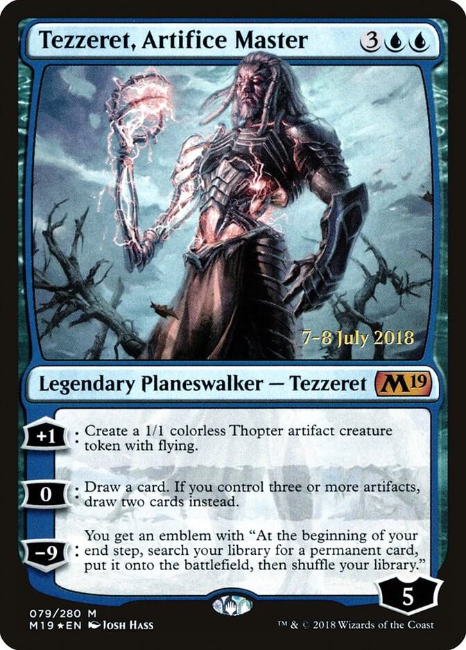 Tezzeret, Artifice Master (79) [Prerelease Cards]