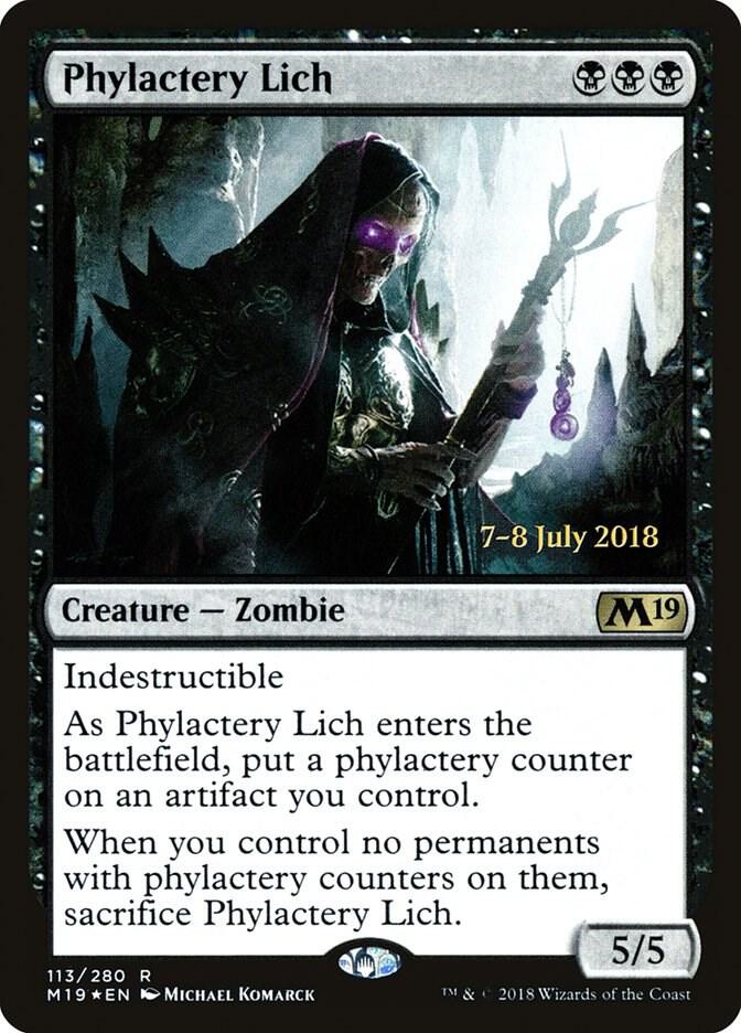 Phylactery Lich (113) [Prerelease Cards]