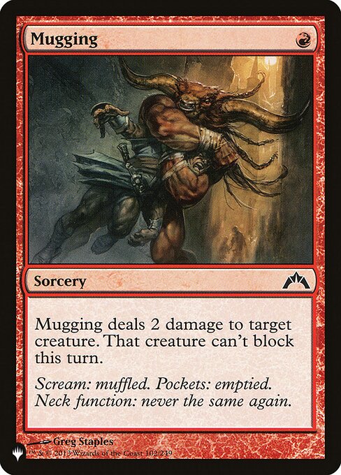 Mugging (GTC-102) [The List]
