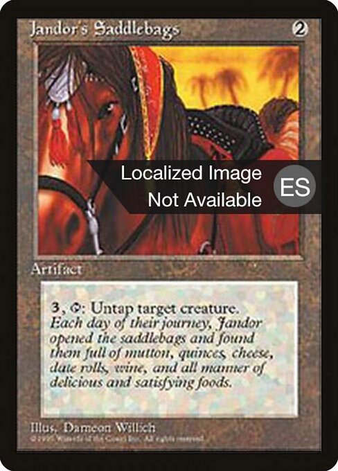 Jandor's Saddlebags (330) [Fourth Edition Foreign Black Border]