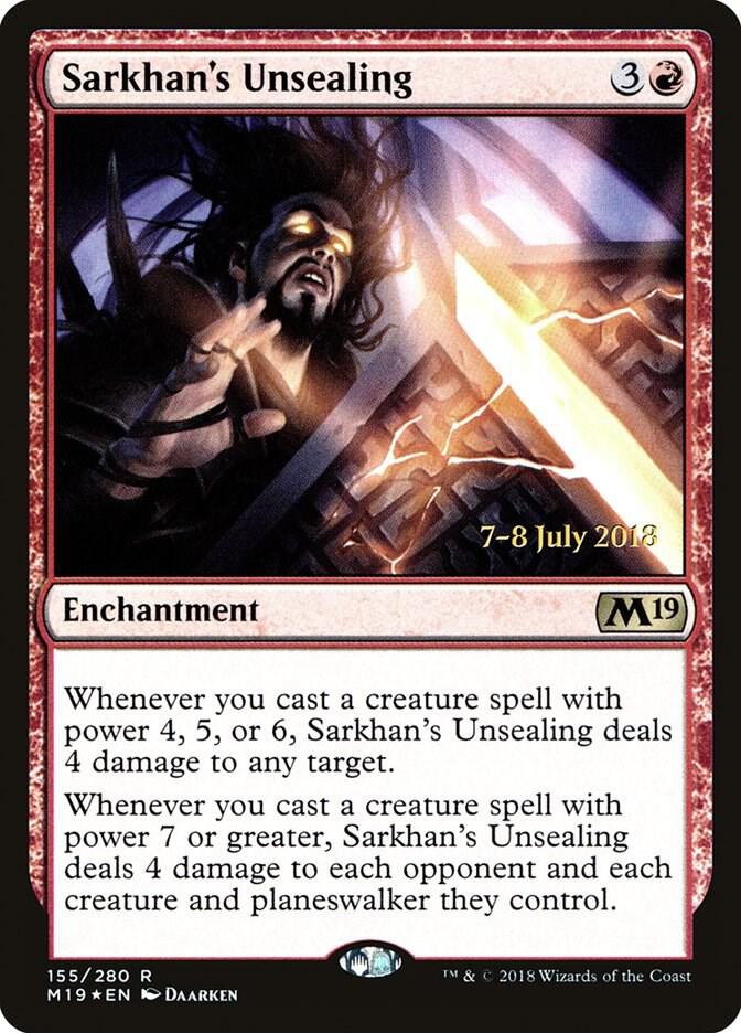 Sarkhan's Unsealing (155) [Prerelease Cards]