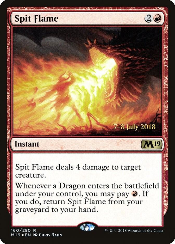 Spit Flame (160) [Prerelease Cards]