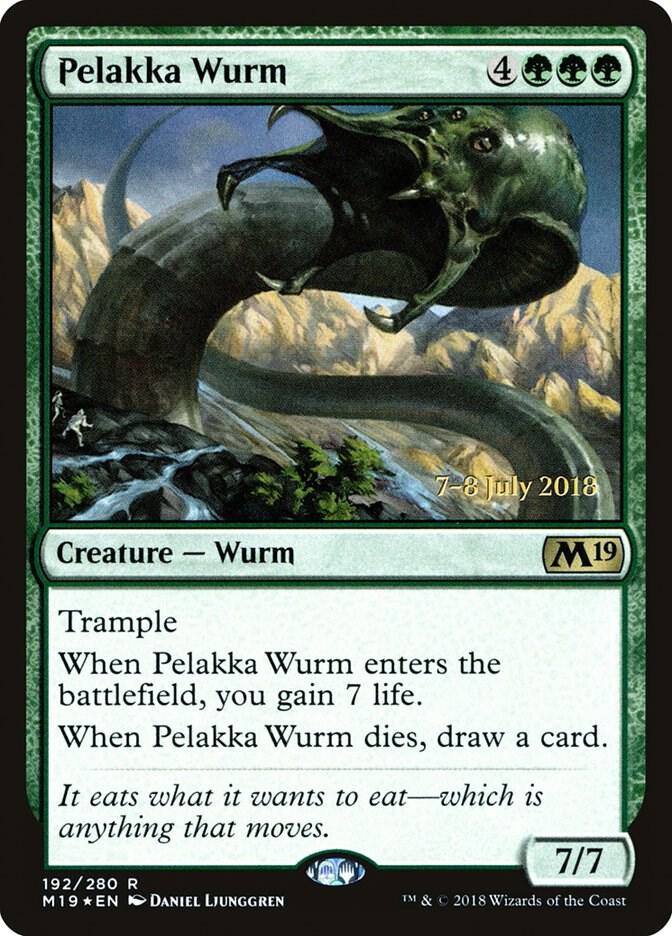 Pelakka Wurm (192) [Prerelease Cards]