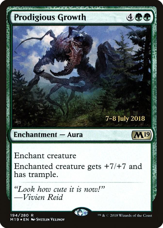 Prodigious Growth (194) [Prerelease Cards]