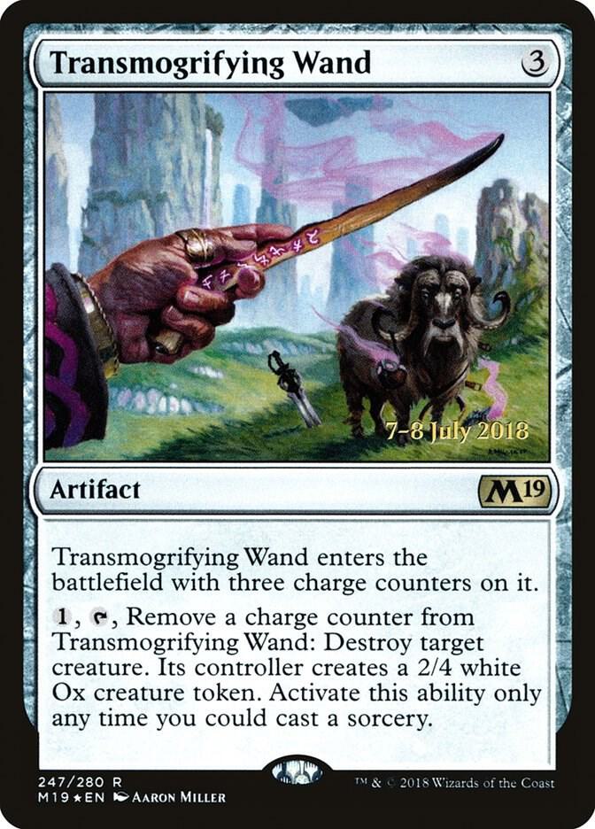 Transmogrifying Wand (247) [Prerelease Cards]