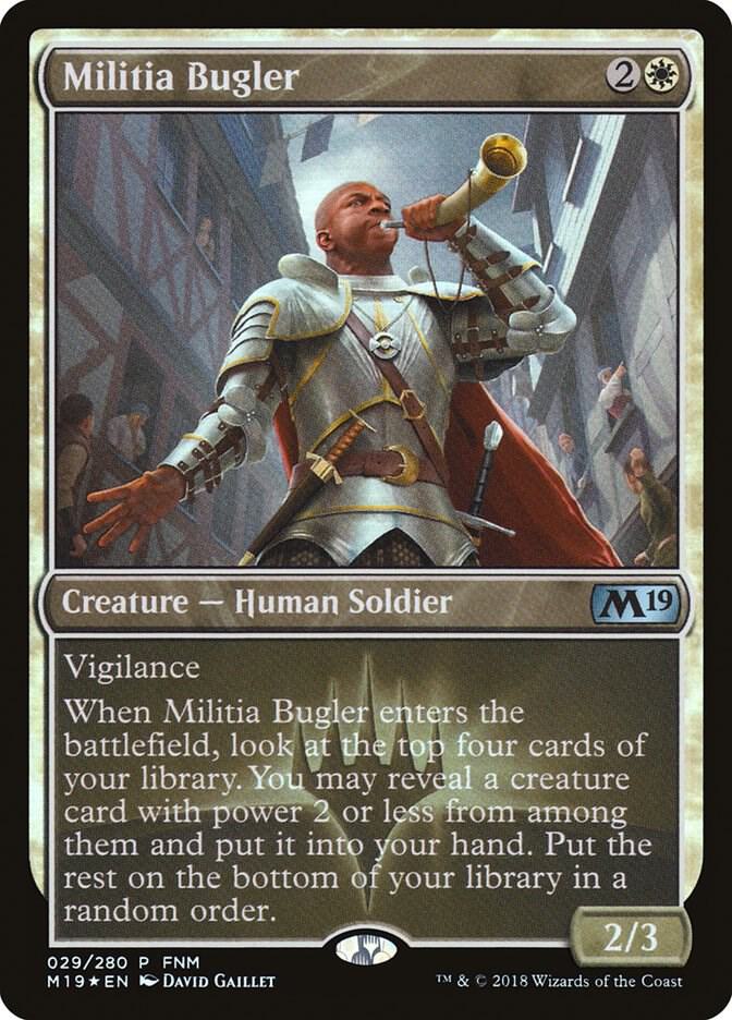 Militia Bugler (29) [FNM Promos]