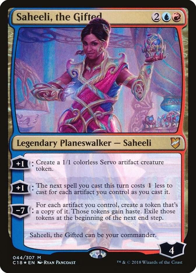 Saheeli, the Gifted (44) [Commander 2018]