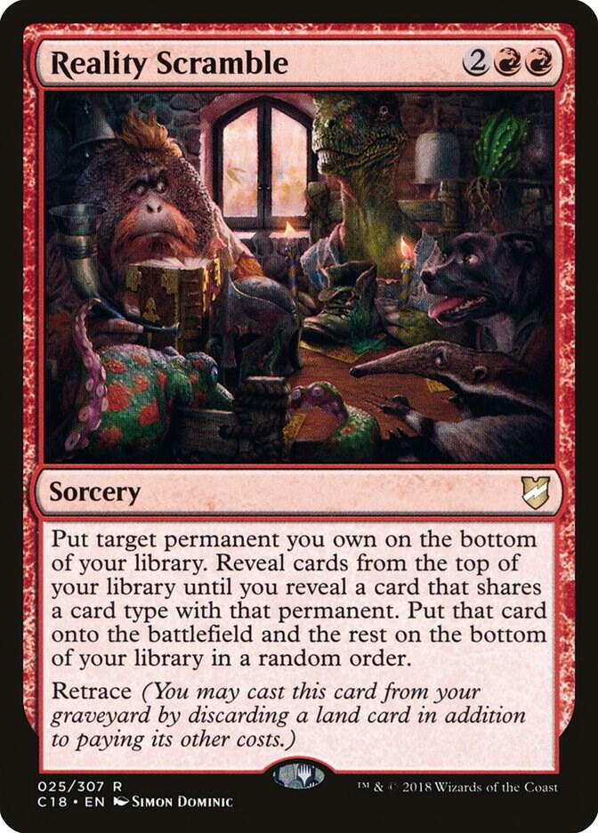 Reality Scramble (25) [Commander 2018]