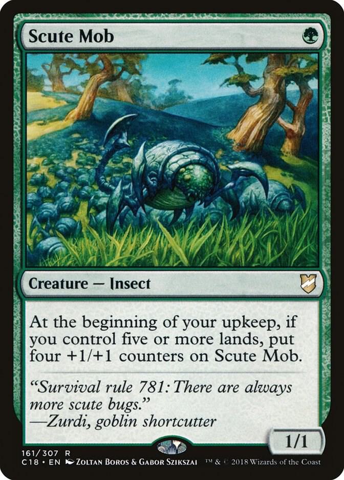 Scute Mob (161) [Commander 2018]