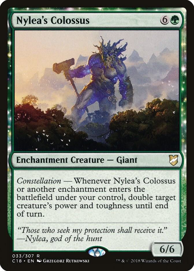 Nylea's Colossus (33) [Commander 2018]