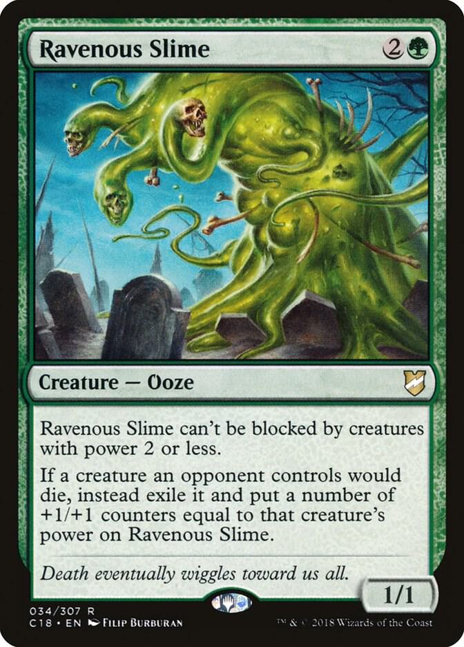 Ravenous Slime (34) [Commander 2018]