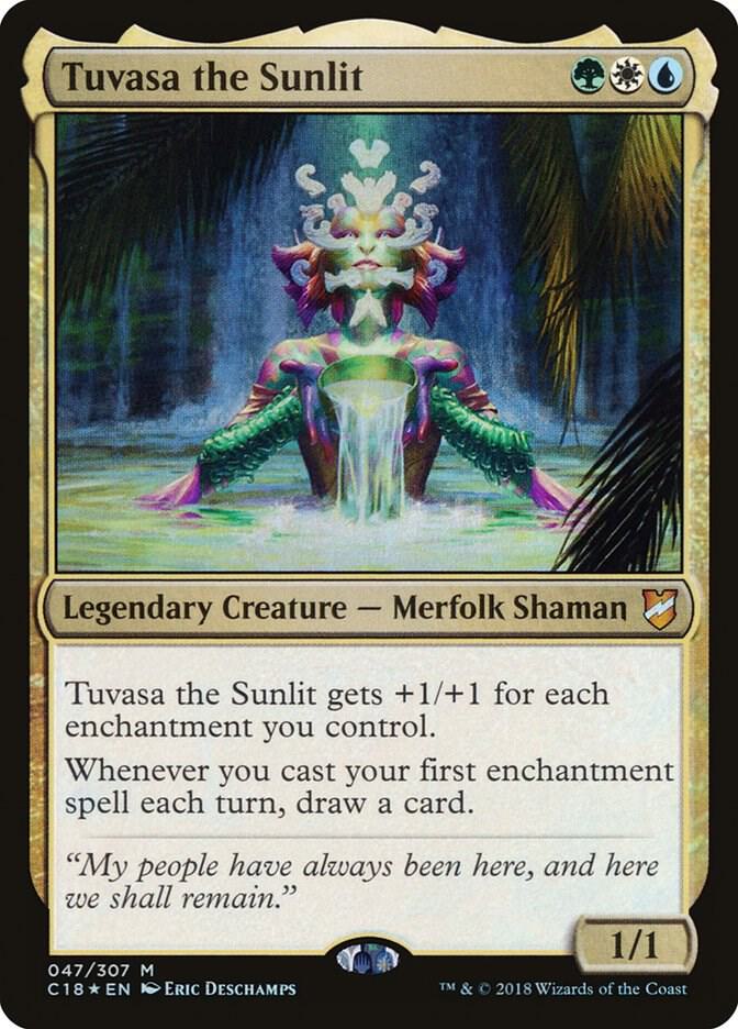 Tuvasa the Sunlit (47) [Commander 2018]