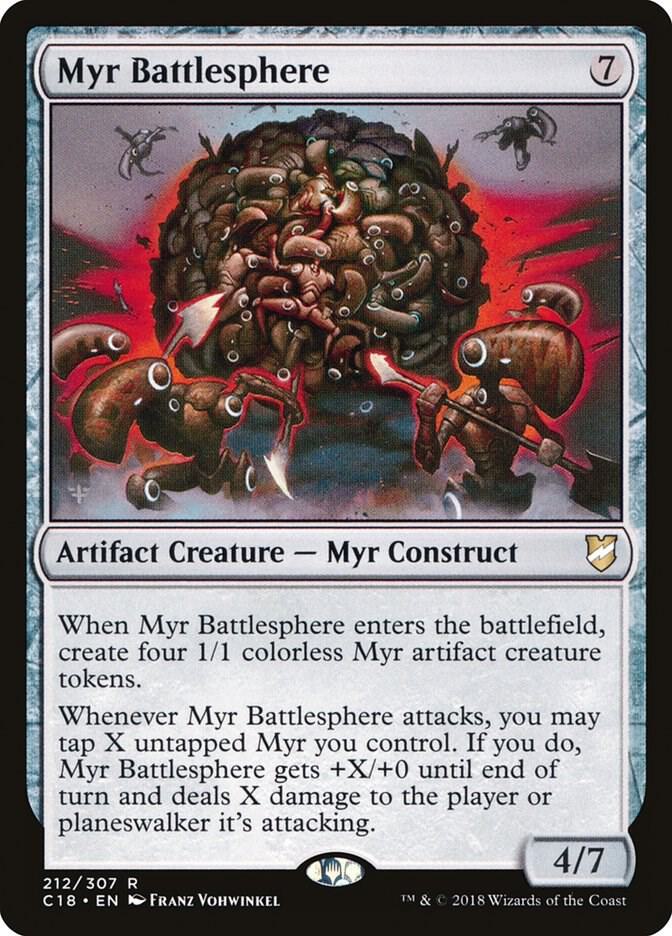 Myr Battlesphere (212) [Commander 2018]