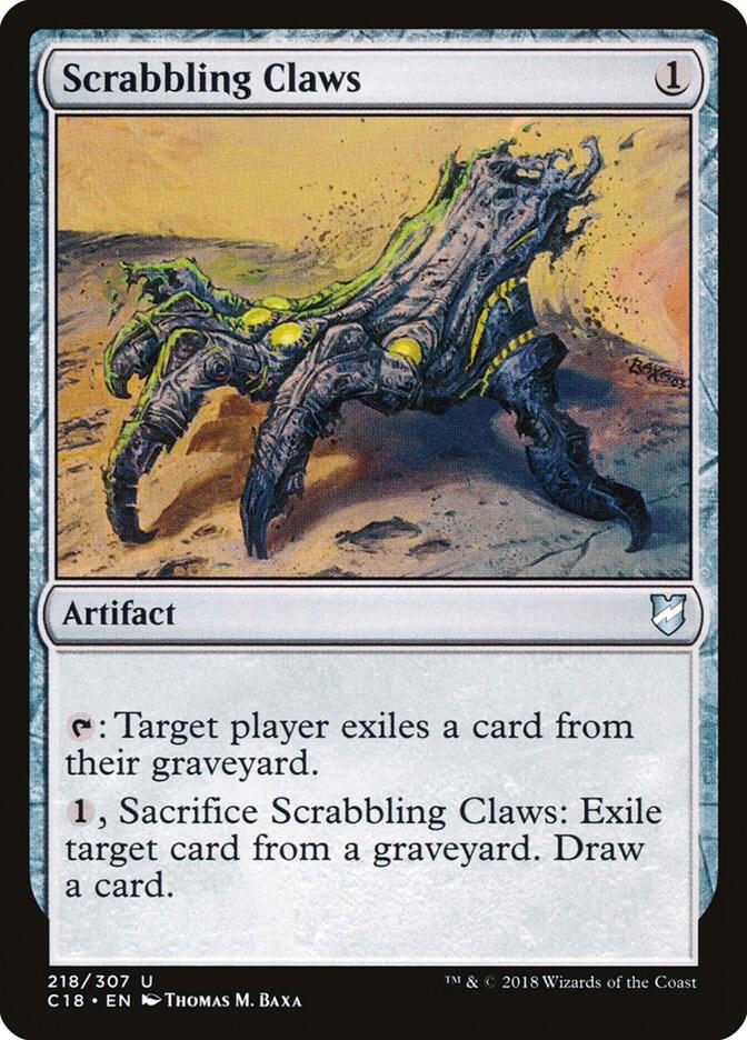 Scrabbling Claws (218) [Commander 2018]
