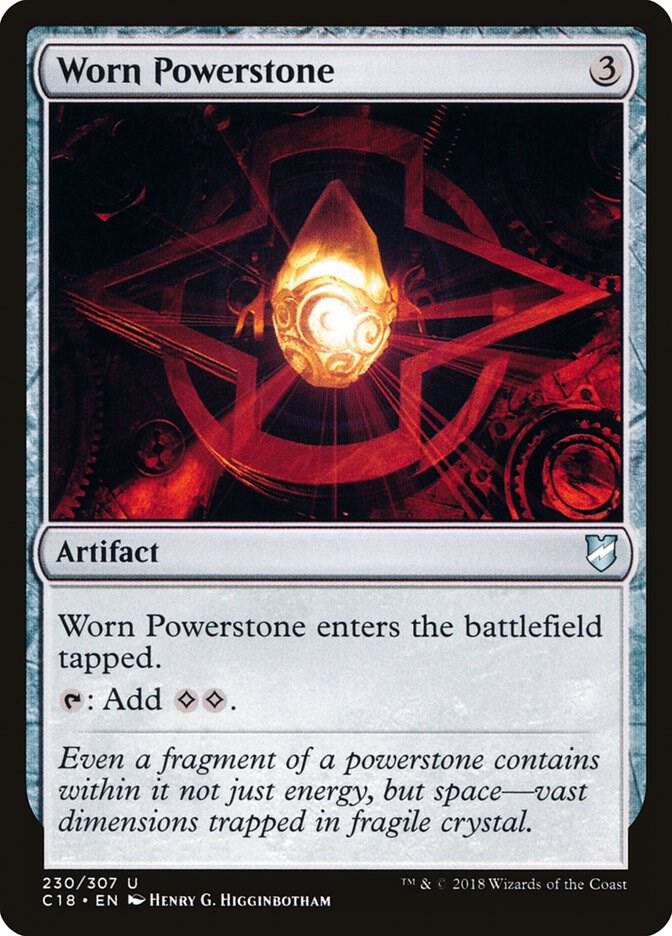 Worn Powerstone (230) [Commander 2018]
