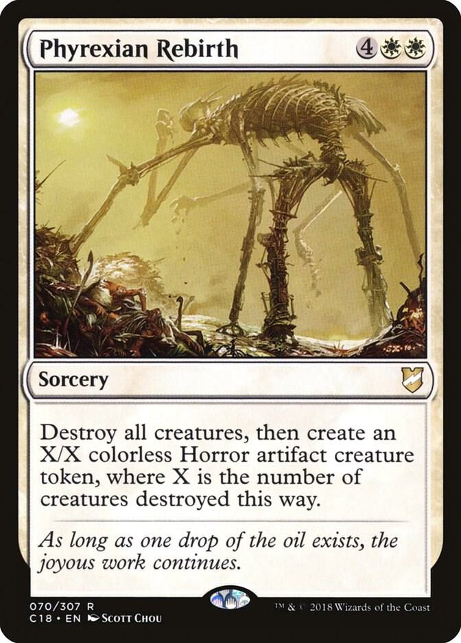Phyrexian Rebirth (70) [Commander 2018]