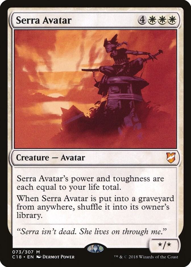 Serra Avatar (73) [Commander 2018]