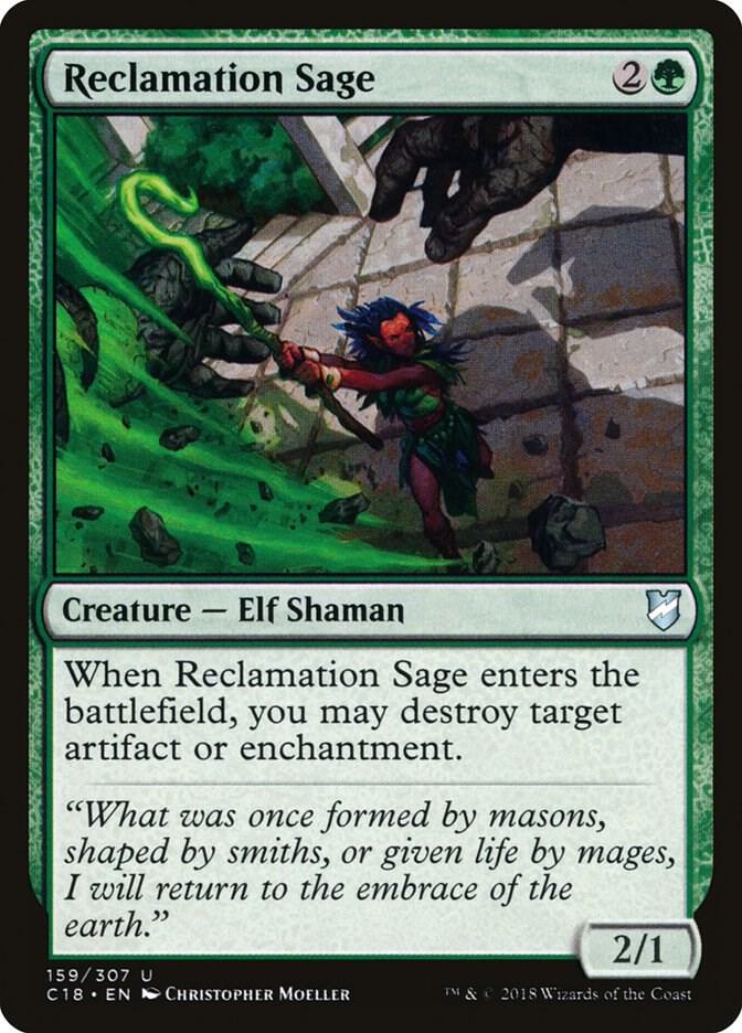 Reclamation Sage (159) [Commander 2018]