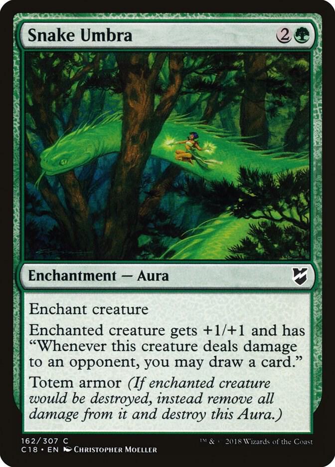 Snake Umbra (162) [Commander 2018]