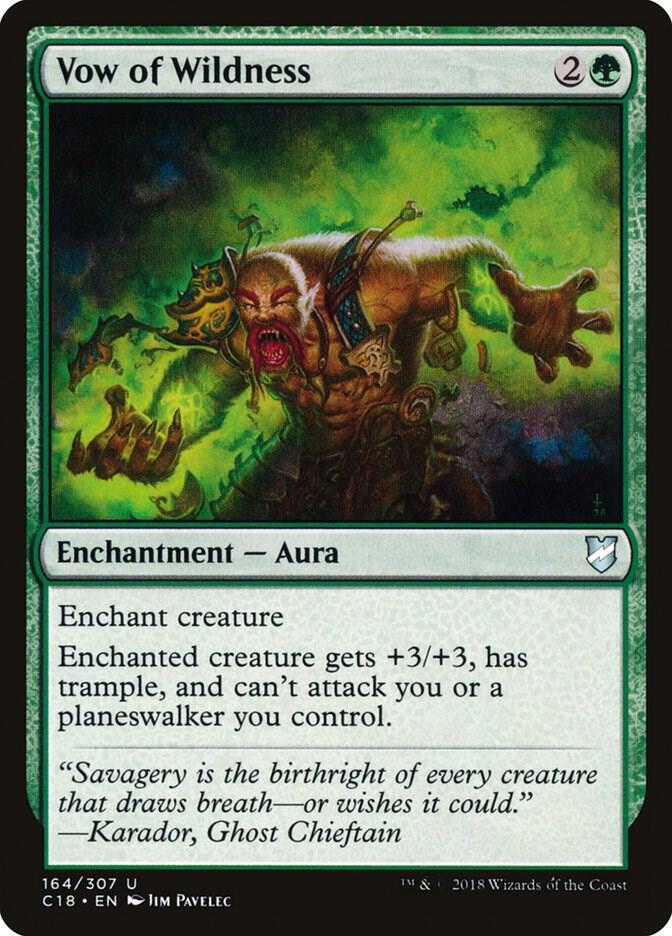 Vow of Wildness (164) [Commander 2018]