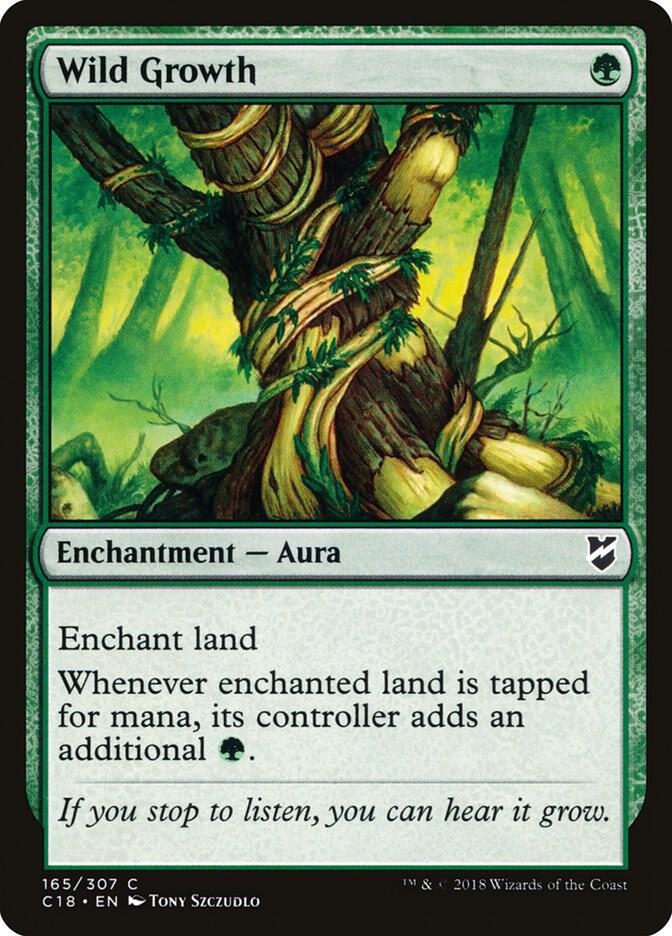 Wild Growth (165) [Commander 2018]