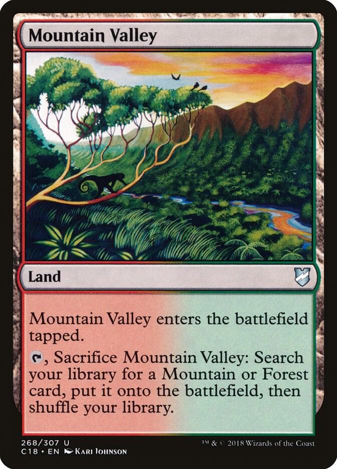 Mountain Valley (268) [Commander 2018]