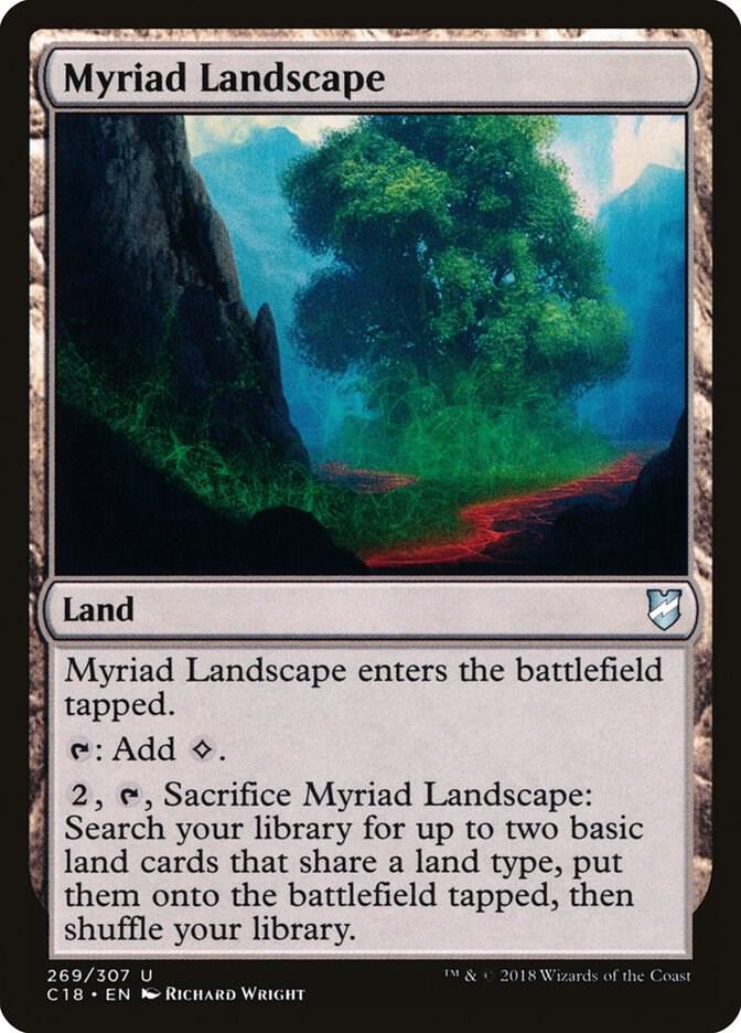 Myriad Landscape (269) [Commander 2018]