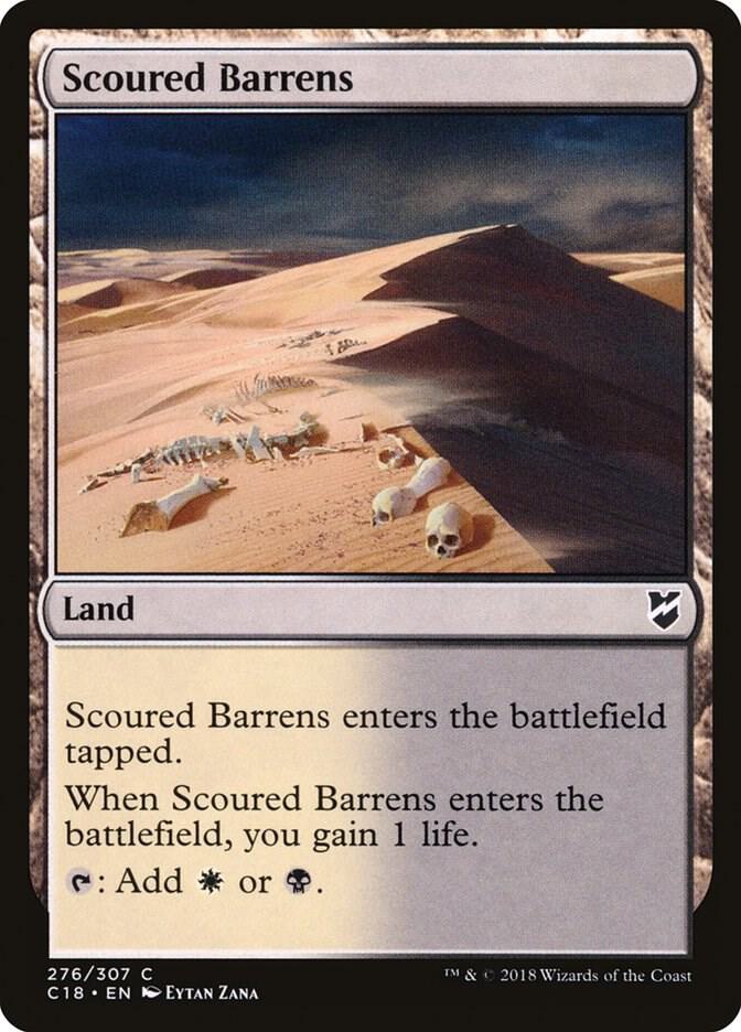 Scoured Barrens (276) [Commander 2018]
