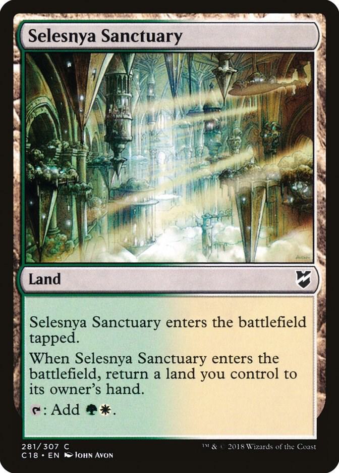 Selesnya Sanctuary (281) [Commander 2018]