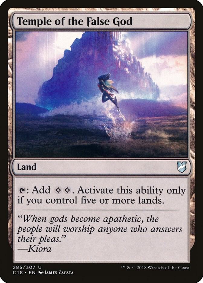 Temple of the False God (285) [Commander 2018]